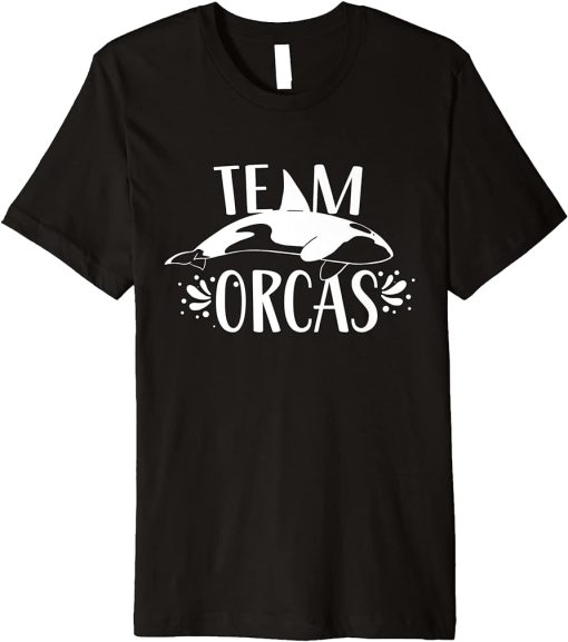 Team Orcas Sea Whale Orca Protect Premium T-Shirt