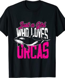 Killer Whale Ocean Creature Women Girls Kids Orca T-Shirt